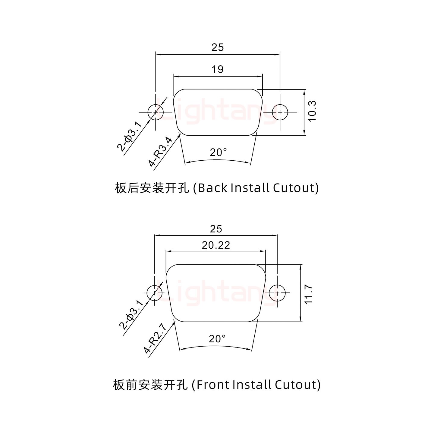 HDB15母對公 轉(zhuǎn)接頭沖針