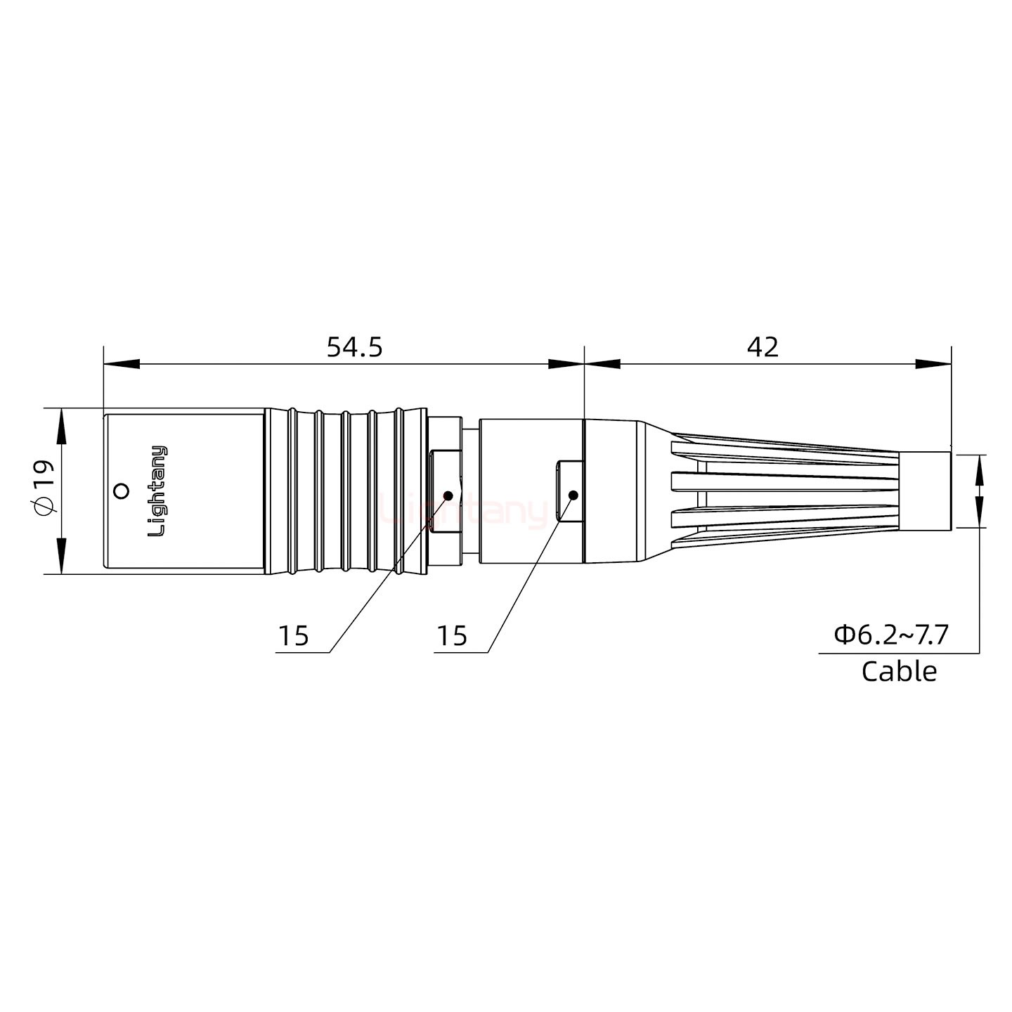 PHG.3B.006.CLLD72Z帶護(hù)套浮動插座