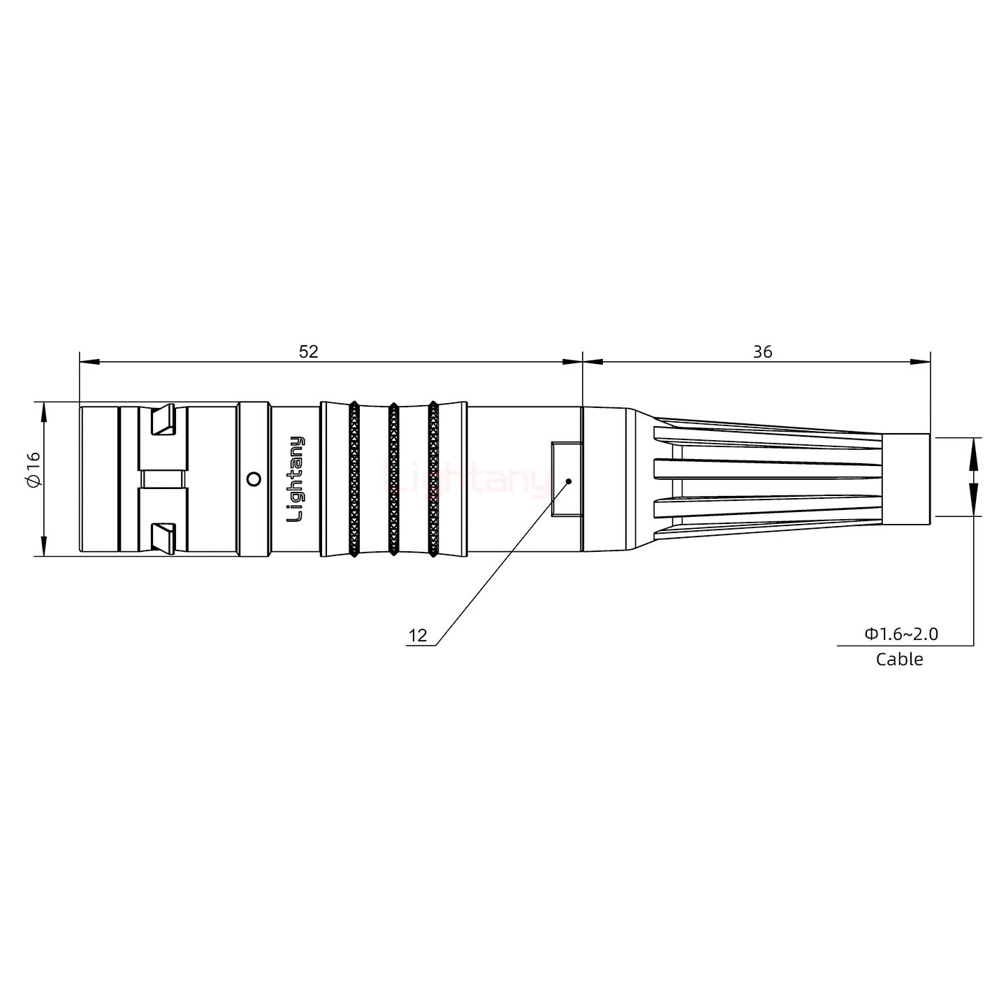 FGG.2K.019.CLAC20Z推拉自鎖帶護(hù)套直式插頭